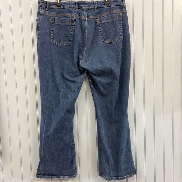 Jones New York Dark Wash Bootcut Jeans 20W - Picture 2 of 8